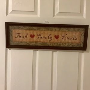 Decorative Sign, Home Interiors